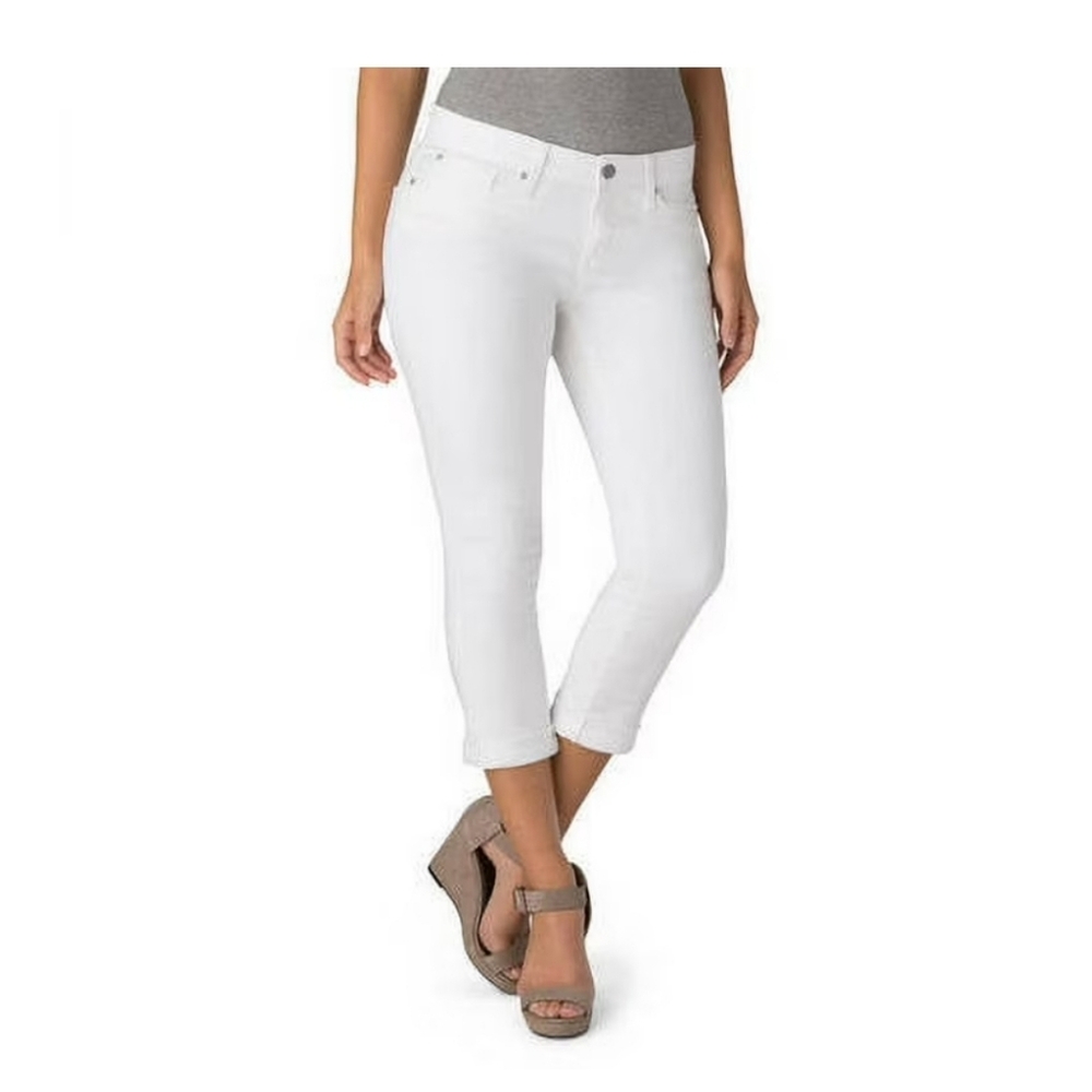 Signature Gold By Levi Strauss Mid-rise Capri Size 10